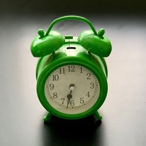 NEW Pottery Barn Kids Desktop Retro Clock